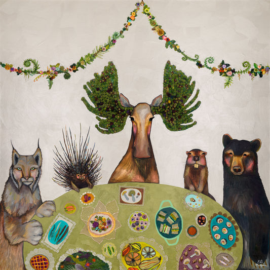 Mossy Moose's House - Canvas Print