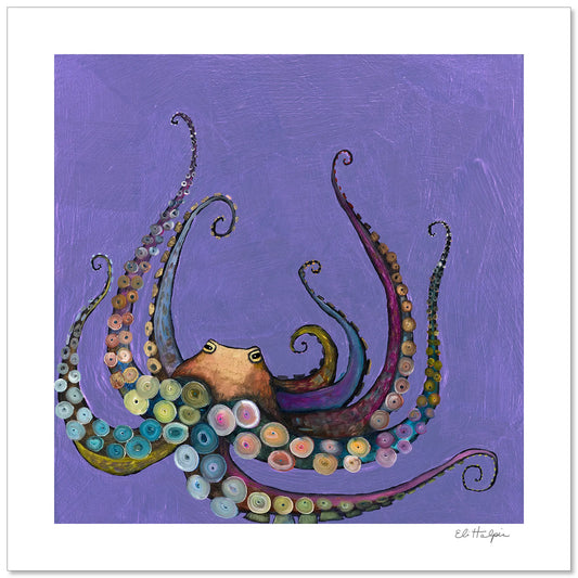 Octopus Tentacles - Signed Paper Print