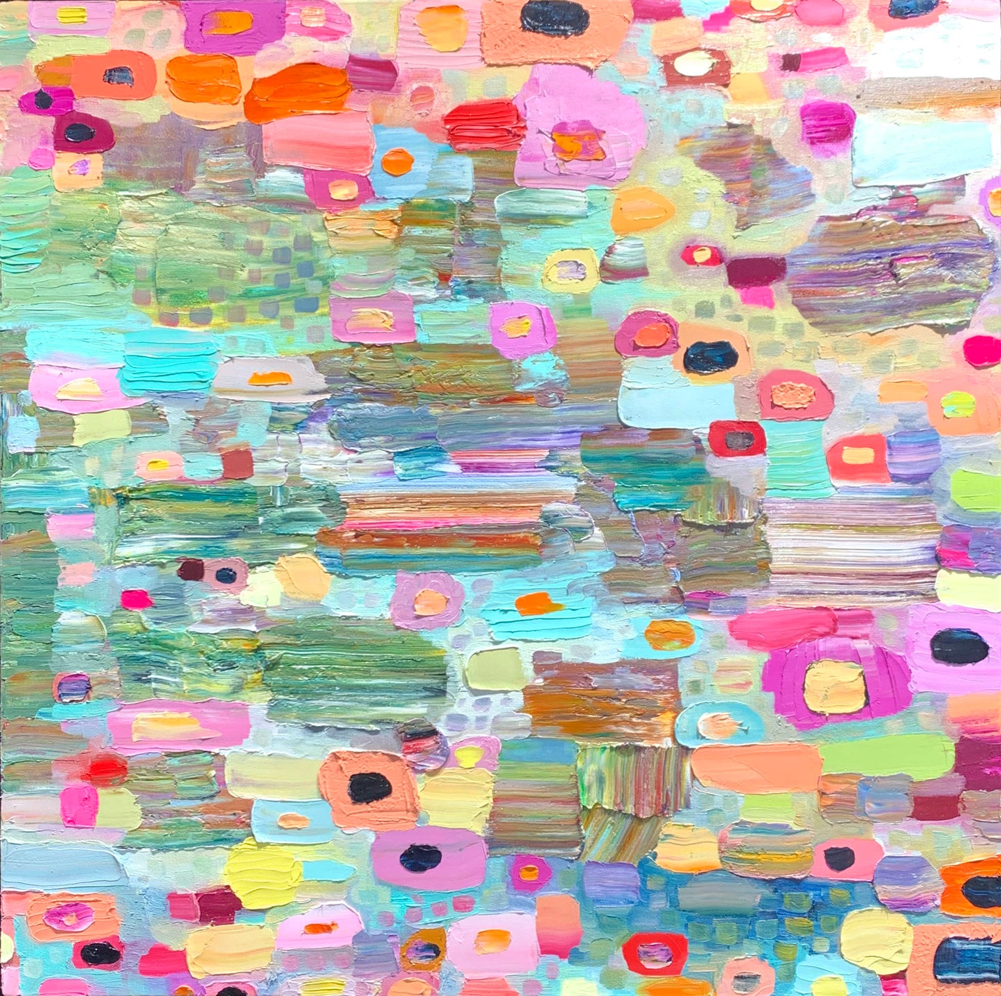 Paths 30 x 30" - Oil Painting