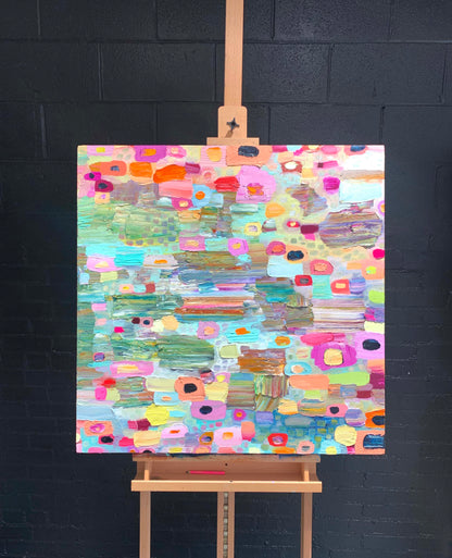 Paths 30 x 30" - Oil Painting