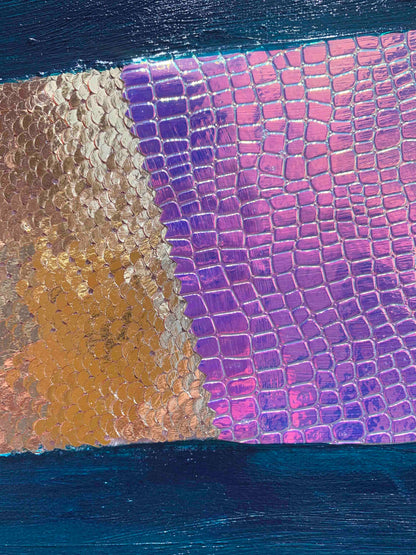 Pink Snake 36x48" - Oil Painting