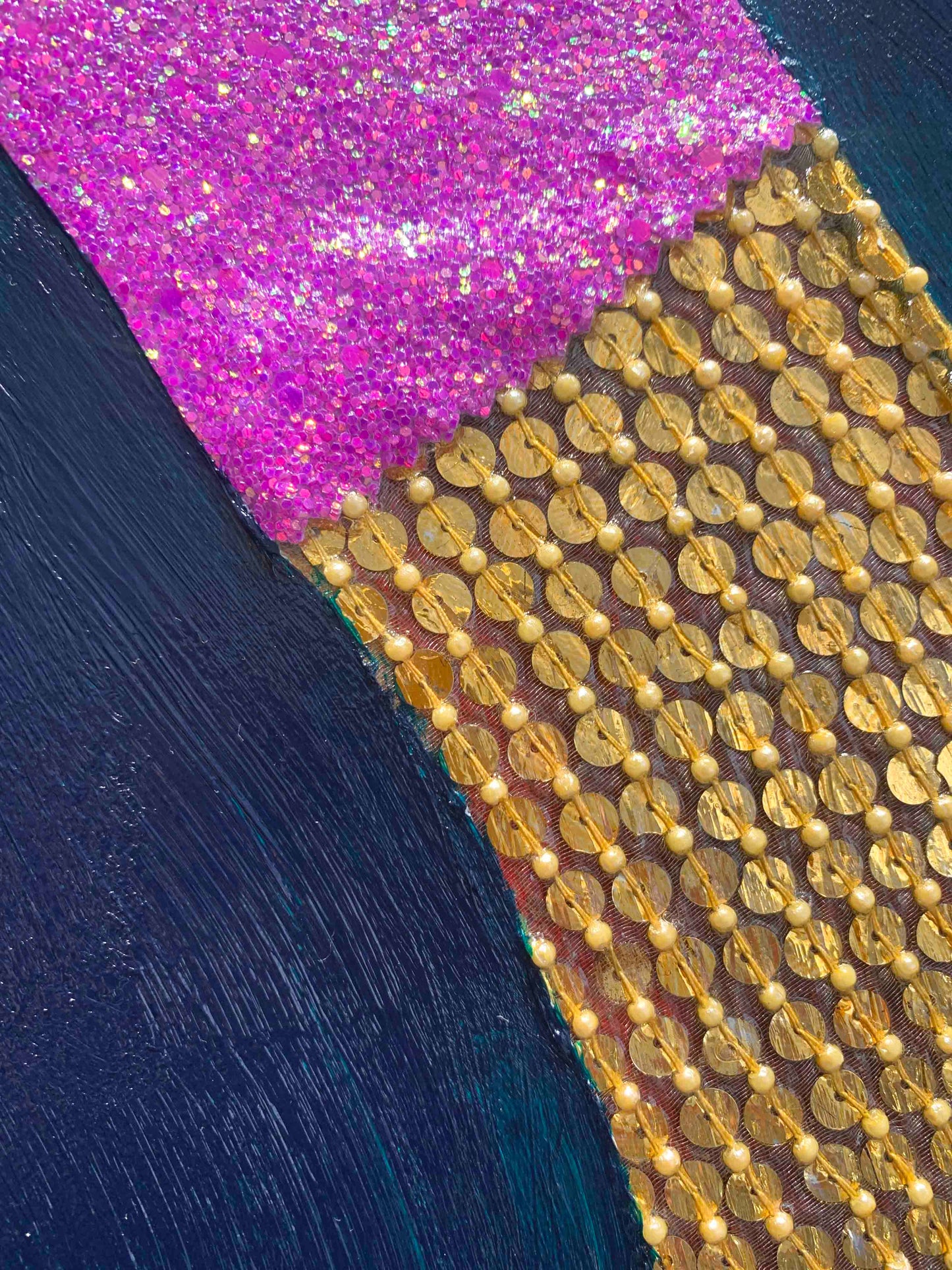 Pink Snake 36x48" - Oil Painting