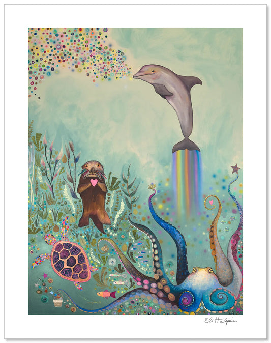 Seaweed Forest - Signed Paper Print