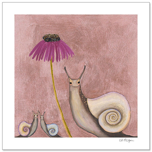 Snail Shells - Signed Paper Print