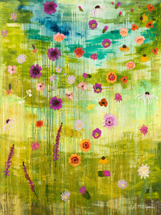 Texas Wildflowers - Canvas Print