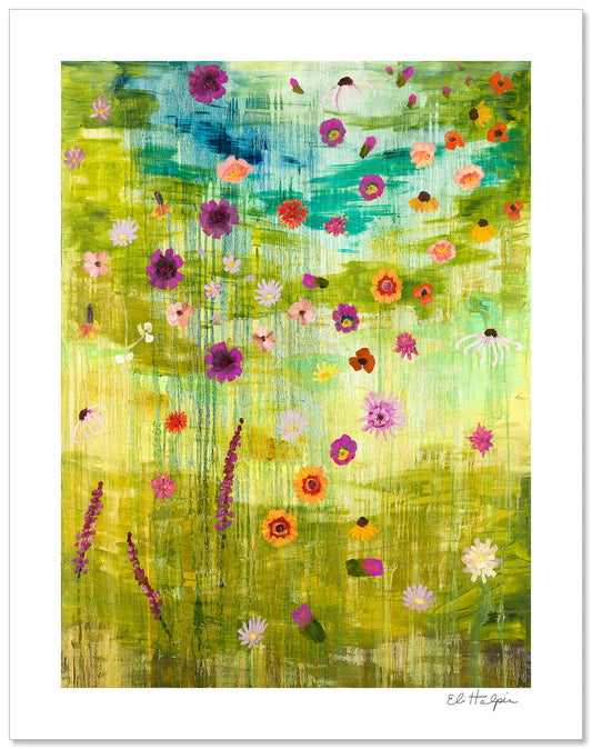 Texas Wildflowers - Signed Paper Print