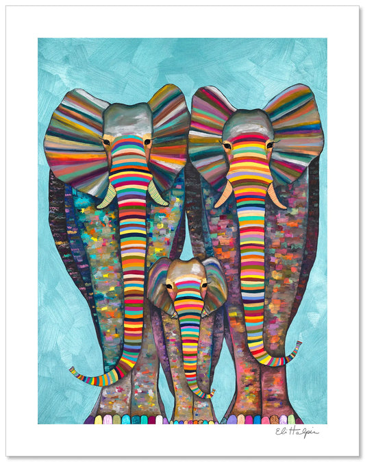 Toes Done - Signed Paper Print