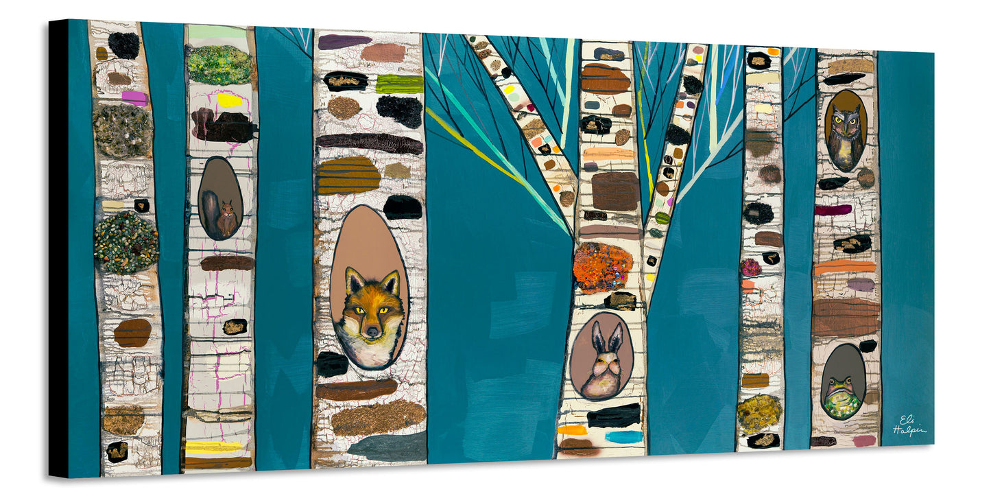 Tree Homes - Canvas Print