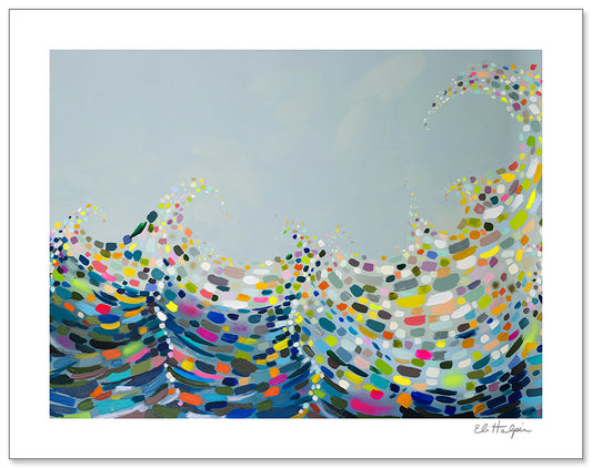 Waves - Signed Paper Print