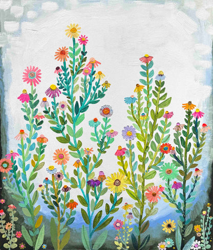 Wiggle Bloom - 20x24" - Oil Painting