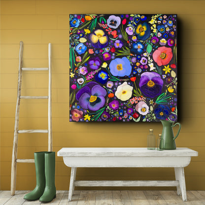 Winter Garden - Canvas Print
