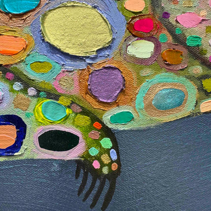 Alligator 6ft x 3ft - Oil Painting