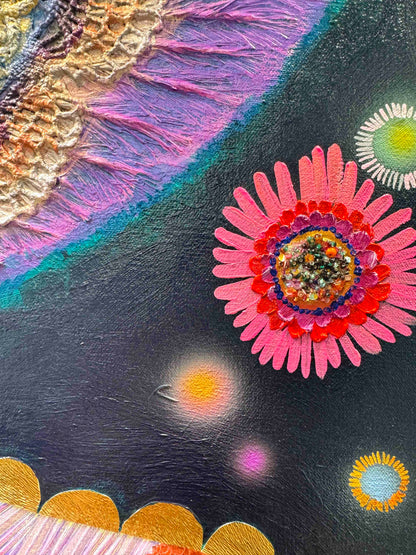 Year of the Dragon 60x60" - Oil Painting