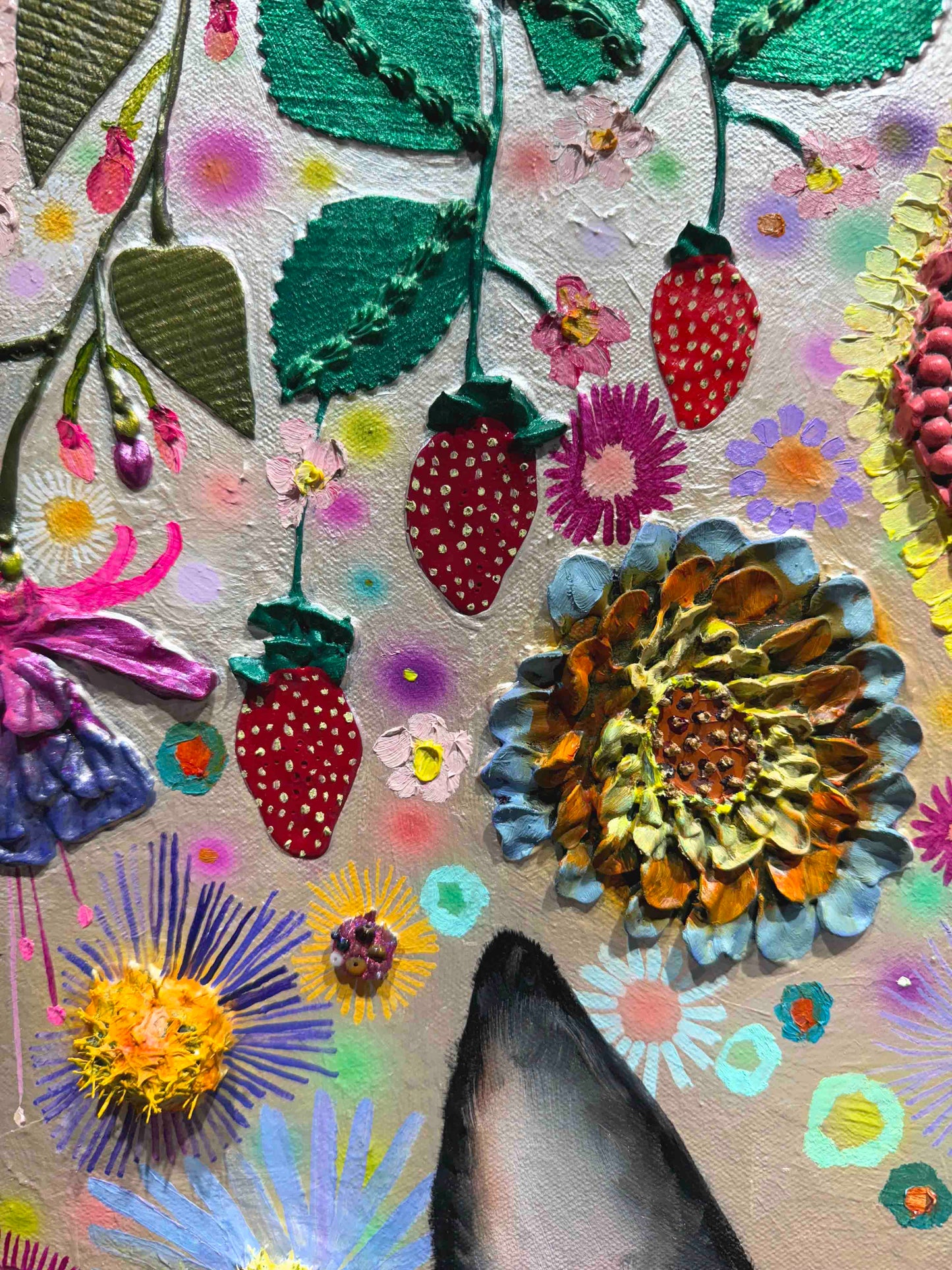 German Shepard 24 x 32" - Oil Painting