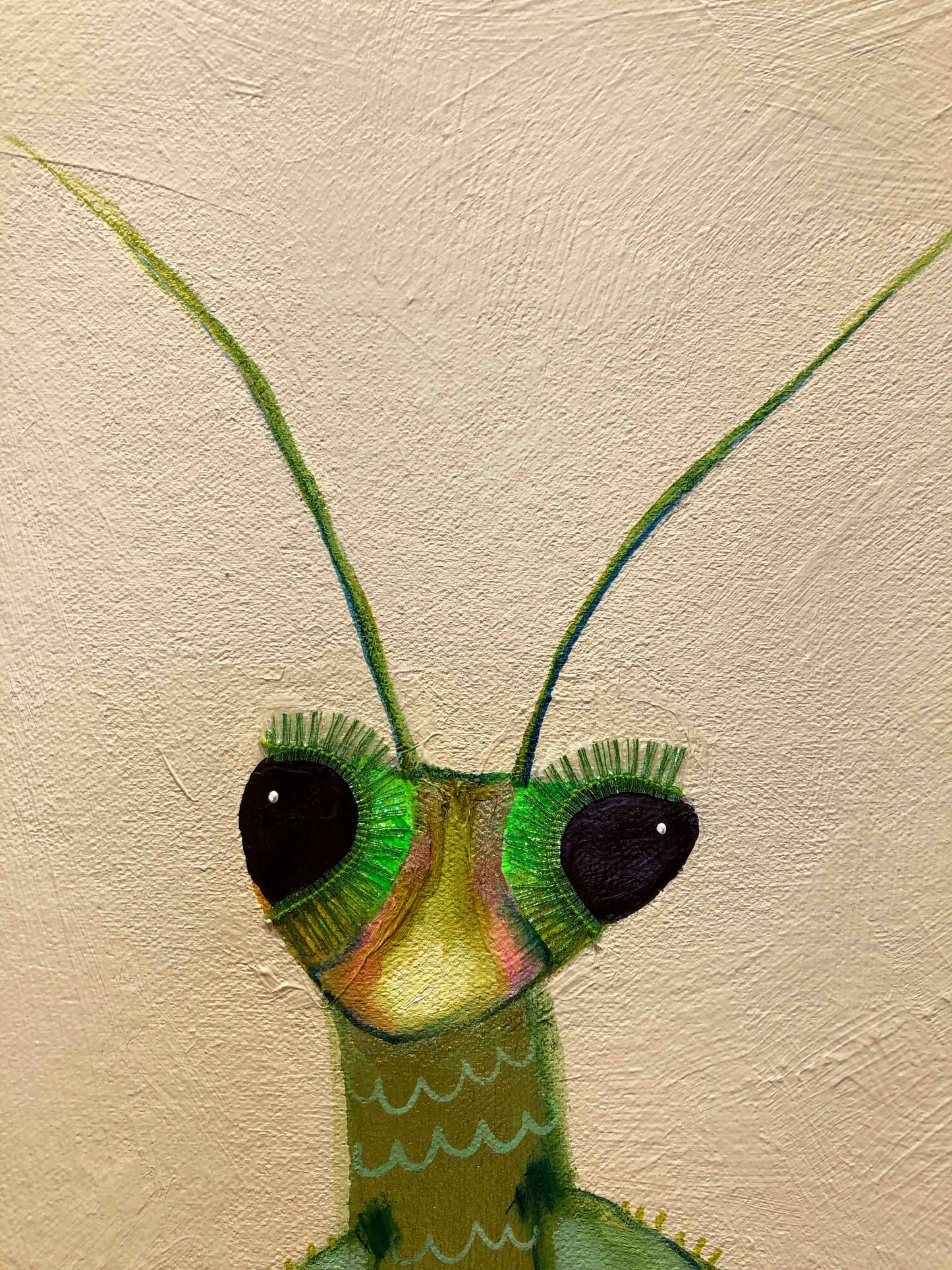 Caterpillar's House 48 x 60" - Oil Painting