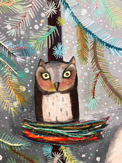 Cinnamon Buns 7' x 6' - Oil Painting