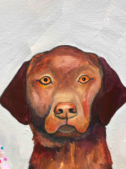 Cinnamon Buns 7' x 6' - Oil Painting