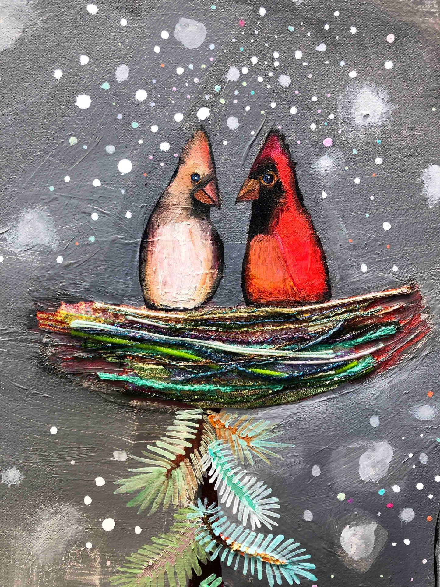 Cinnamon Buns 7' x 6' - Oil Painting