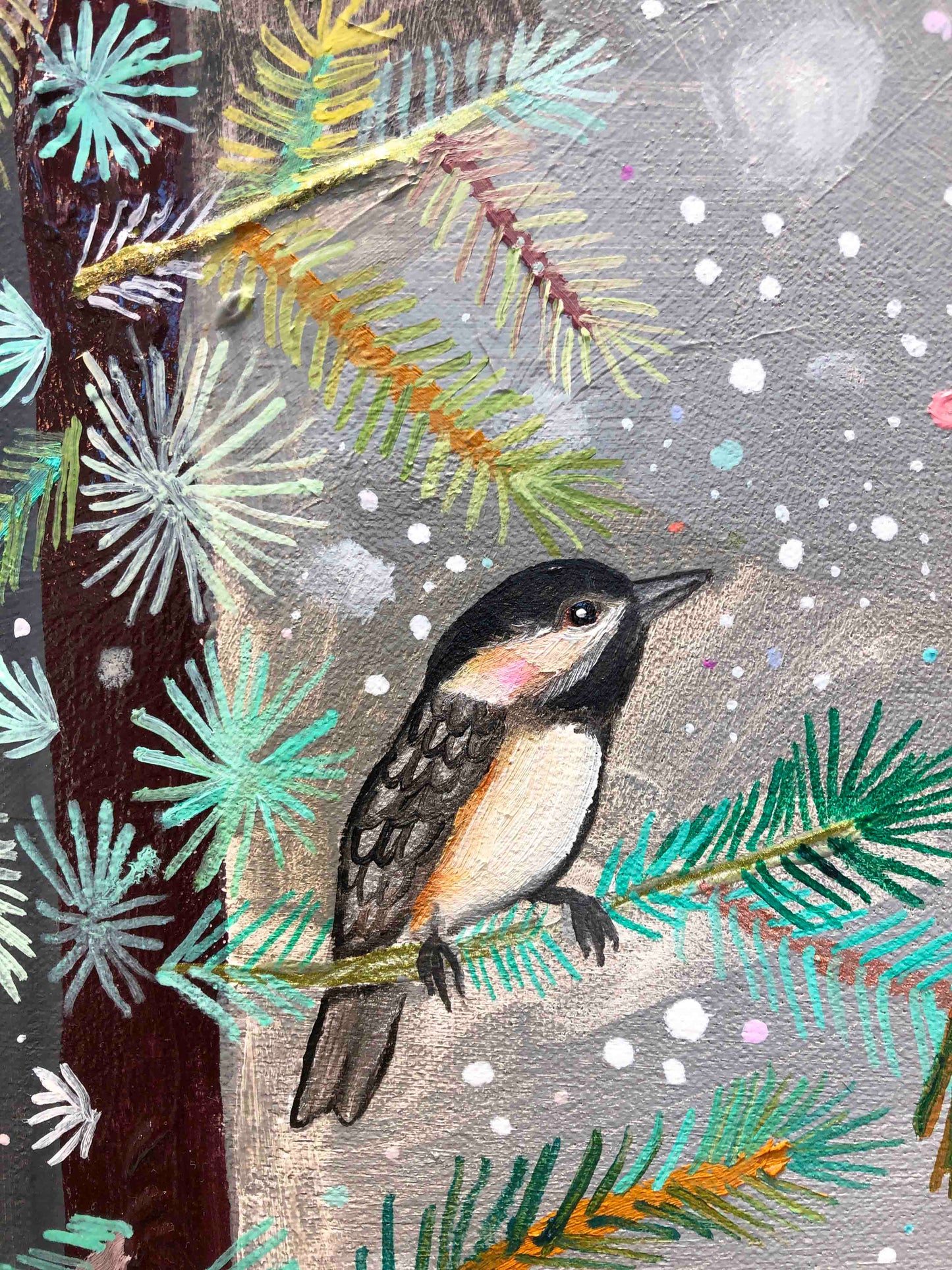 Cinnamon Buns 7' x 6' - Oil Painting