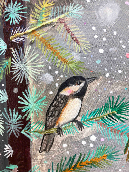 Cinnamon Buns 7' x 6' - Oil Painting