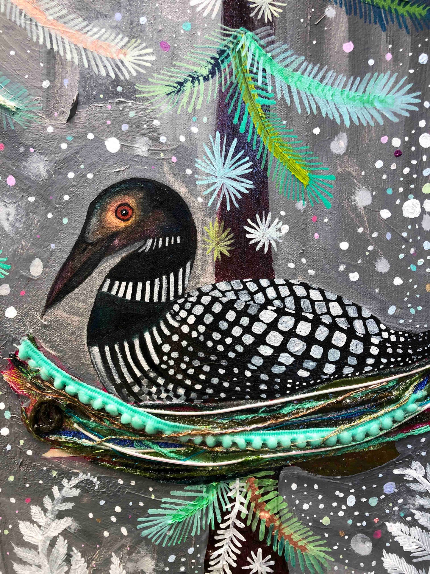 Cinnamon Buns 7' x 6' - Oil Painting