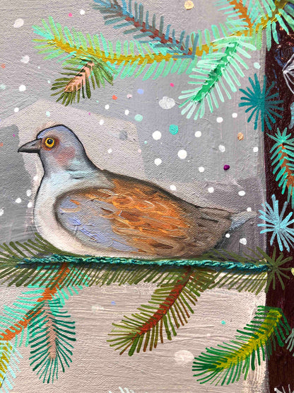 Cinnamon Buns 7' x 6' - Oil Painting