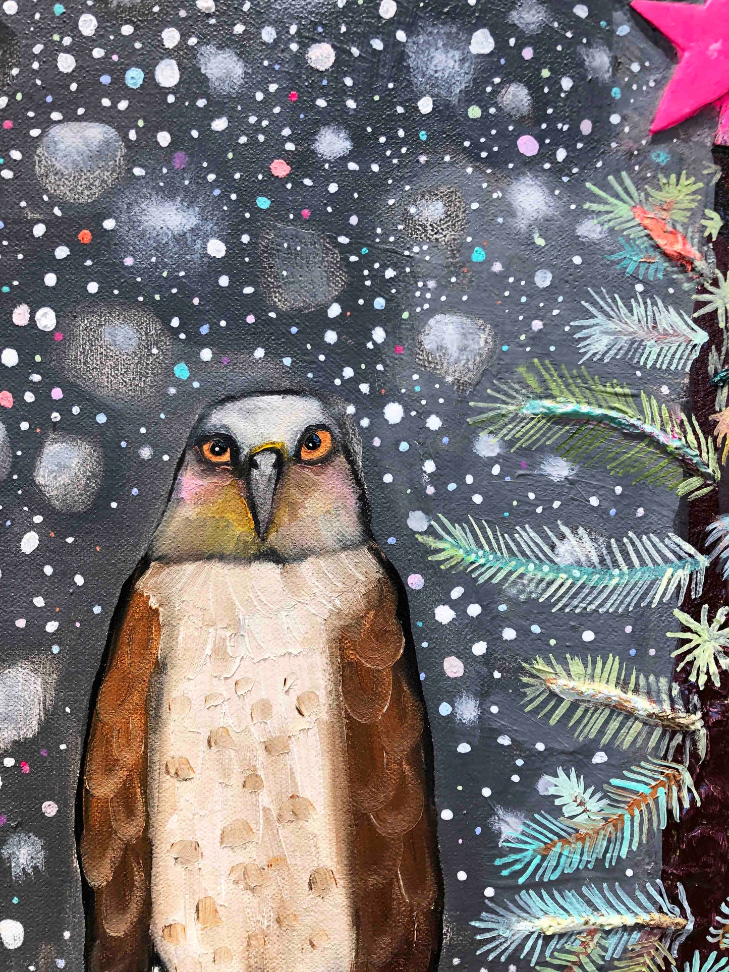 Cinnamon Buns 7' x 6' - Oil Painting