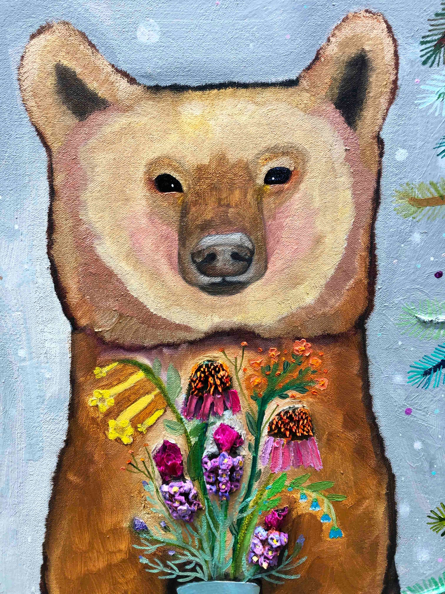 Cinnamon Buns 7' x 6' - Oil Painting