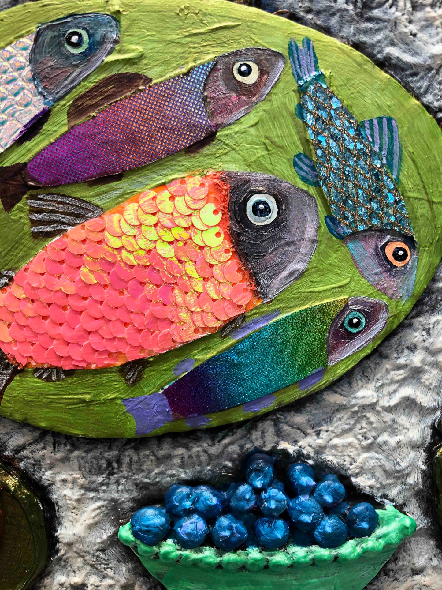 Cinnamon Buns 7' x 6' - Oil Painting