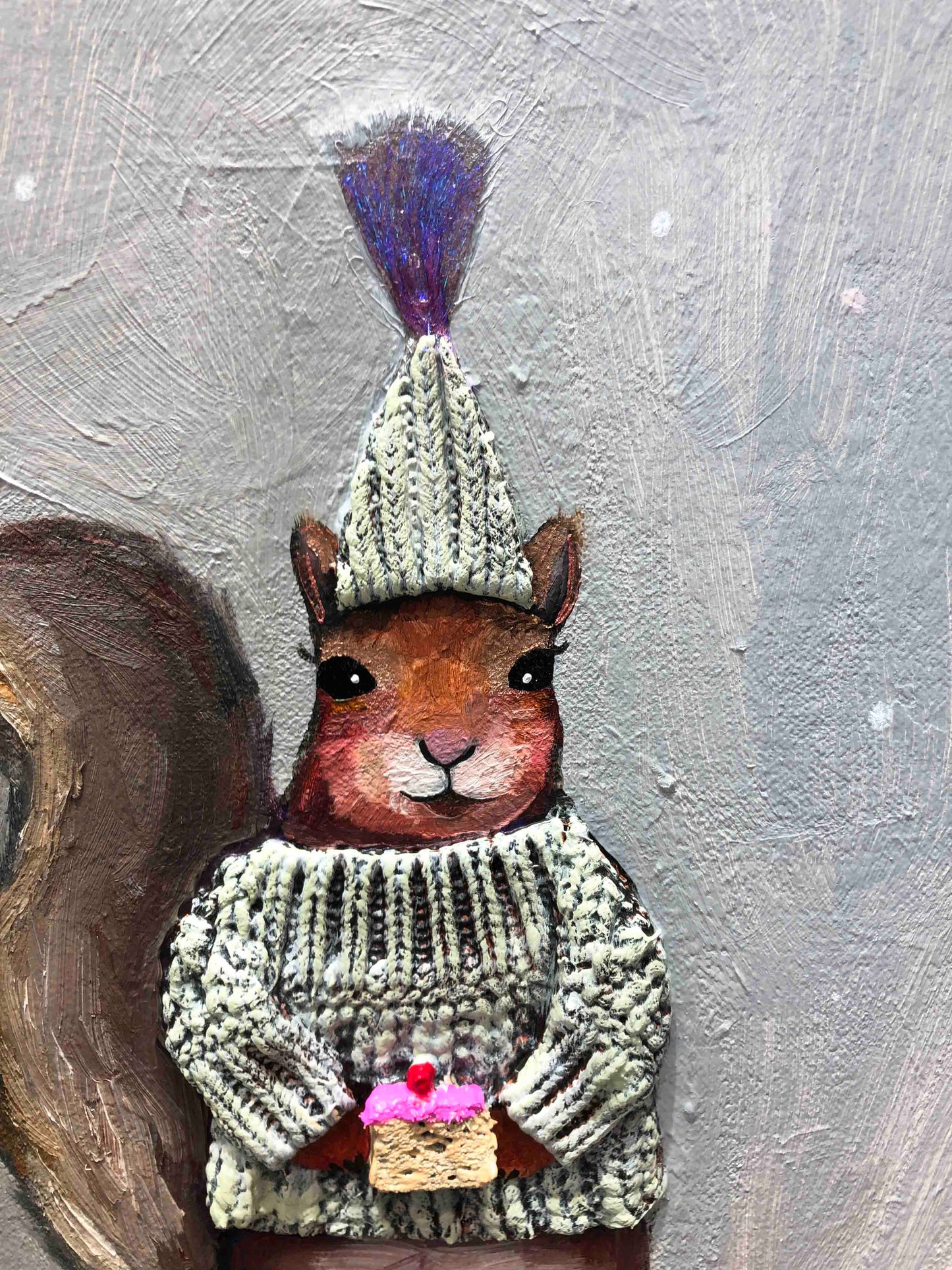 Cinnamon Buns 7' x 6' - Oil Painting