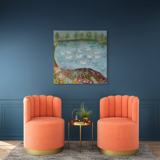 Duck Pond - Canvas Print