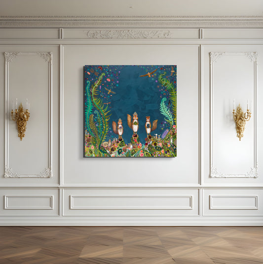 Fiddlehead Ferns - Canvas Print