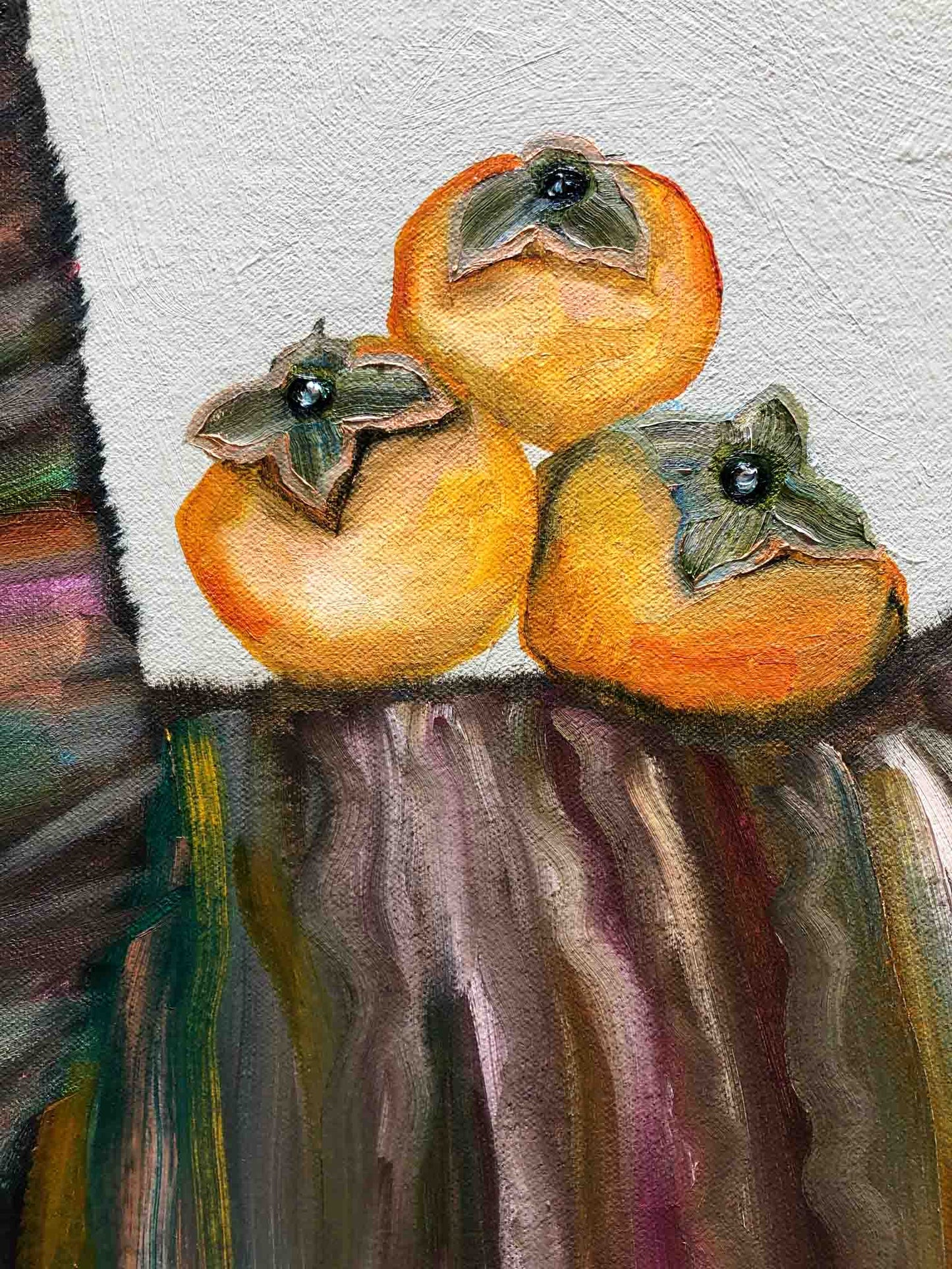 Fruit Baskets 84 x 72" - Oil Painting