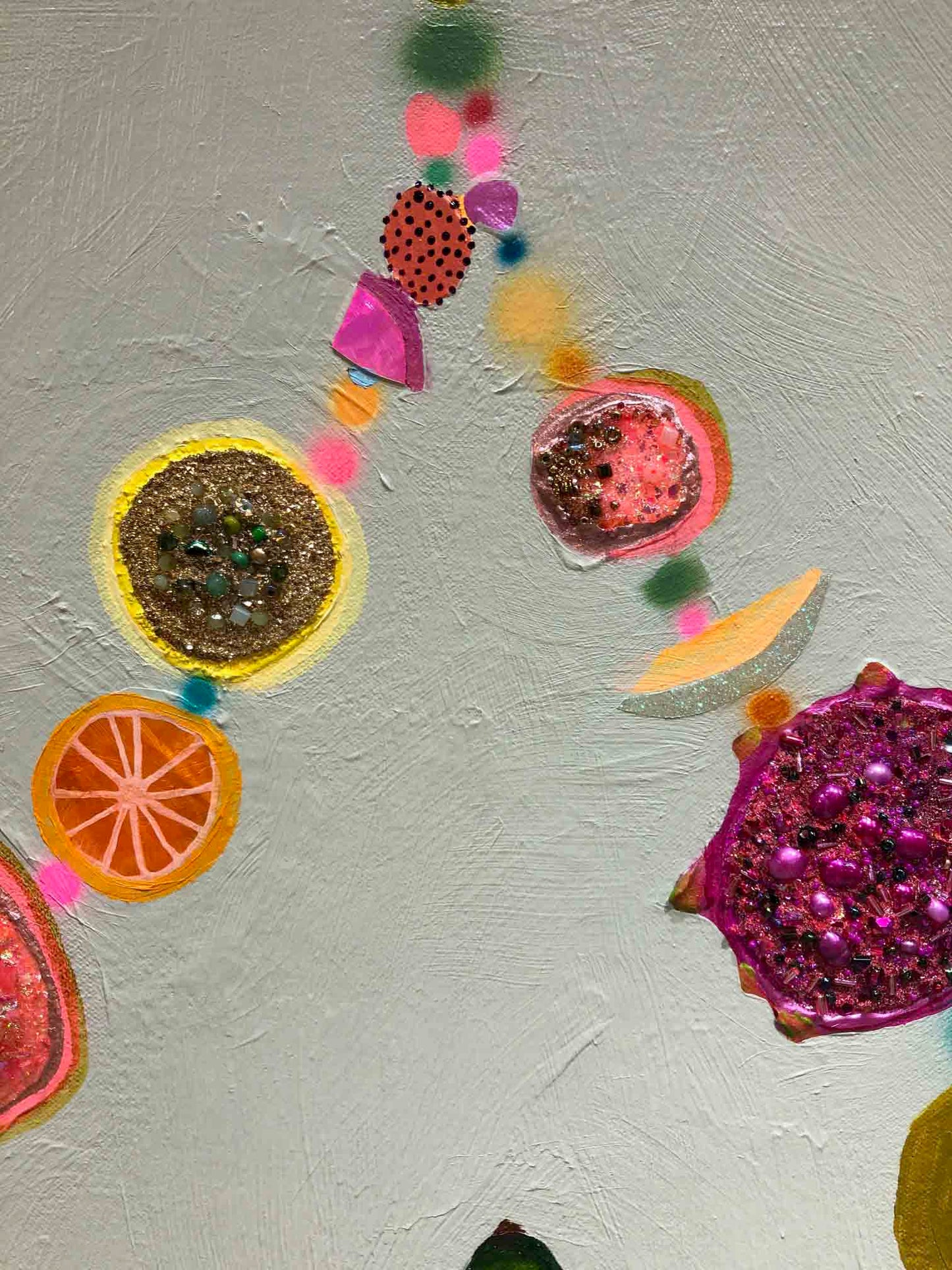 Fruit Baskets 84 x 72" - Oil Painting