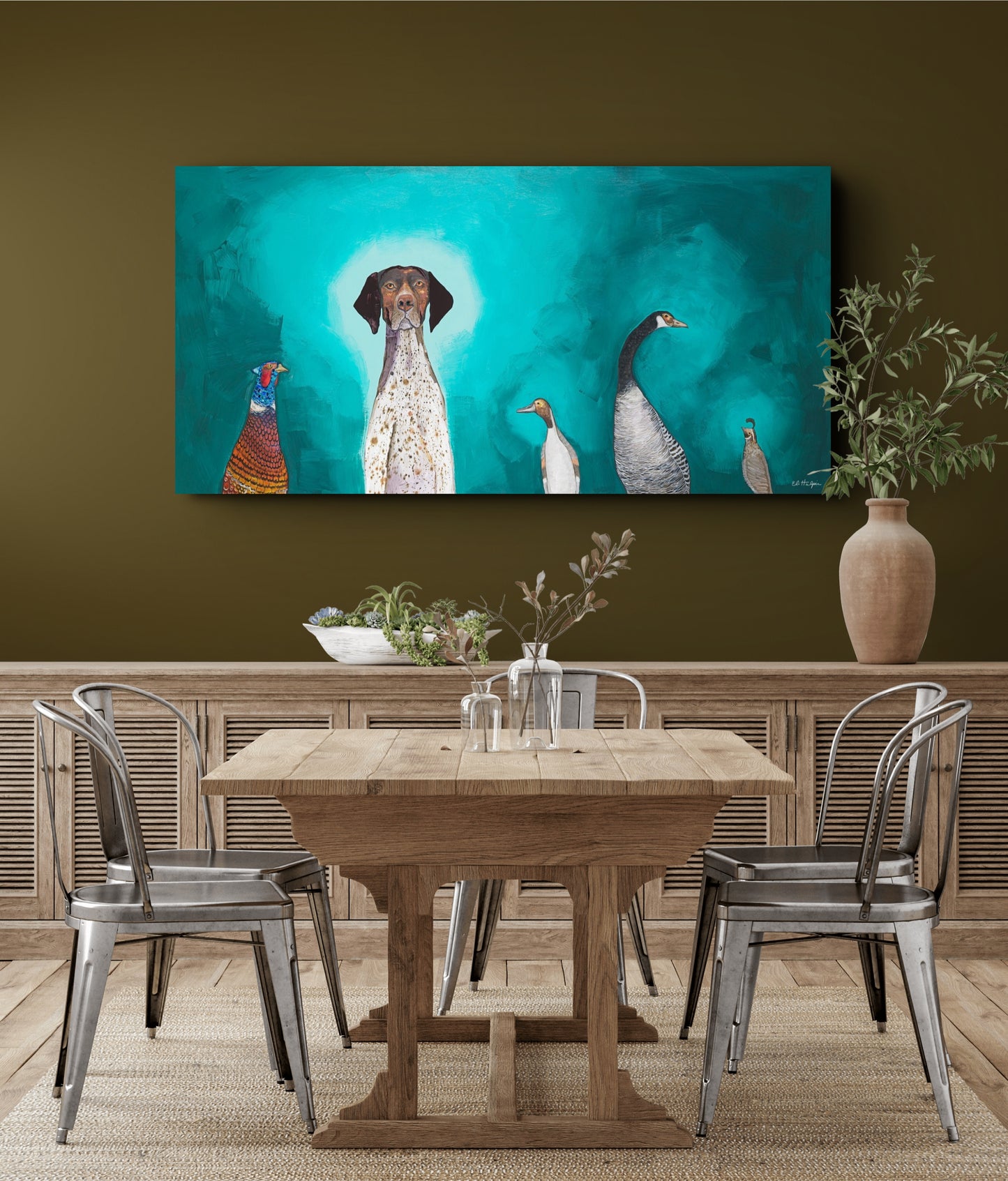 German Shorthaired Pointer - Canvas Print