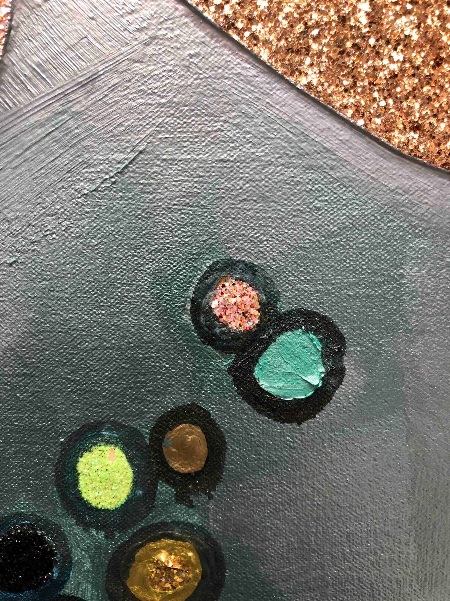 Goldfish Boldfish 7ft x 6ft - Oil Painting