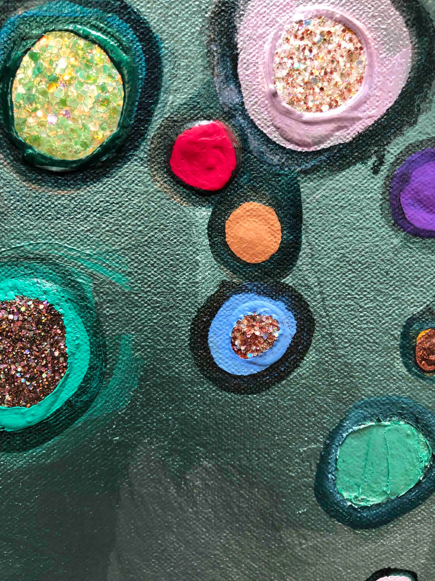 Goldfish Boldfish 7ft x 6ft - Oil Painting