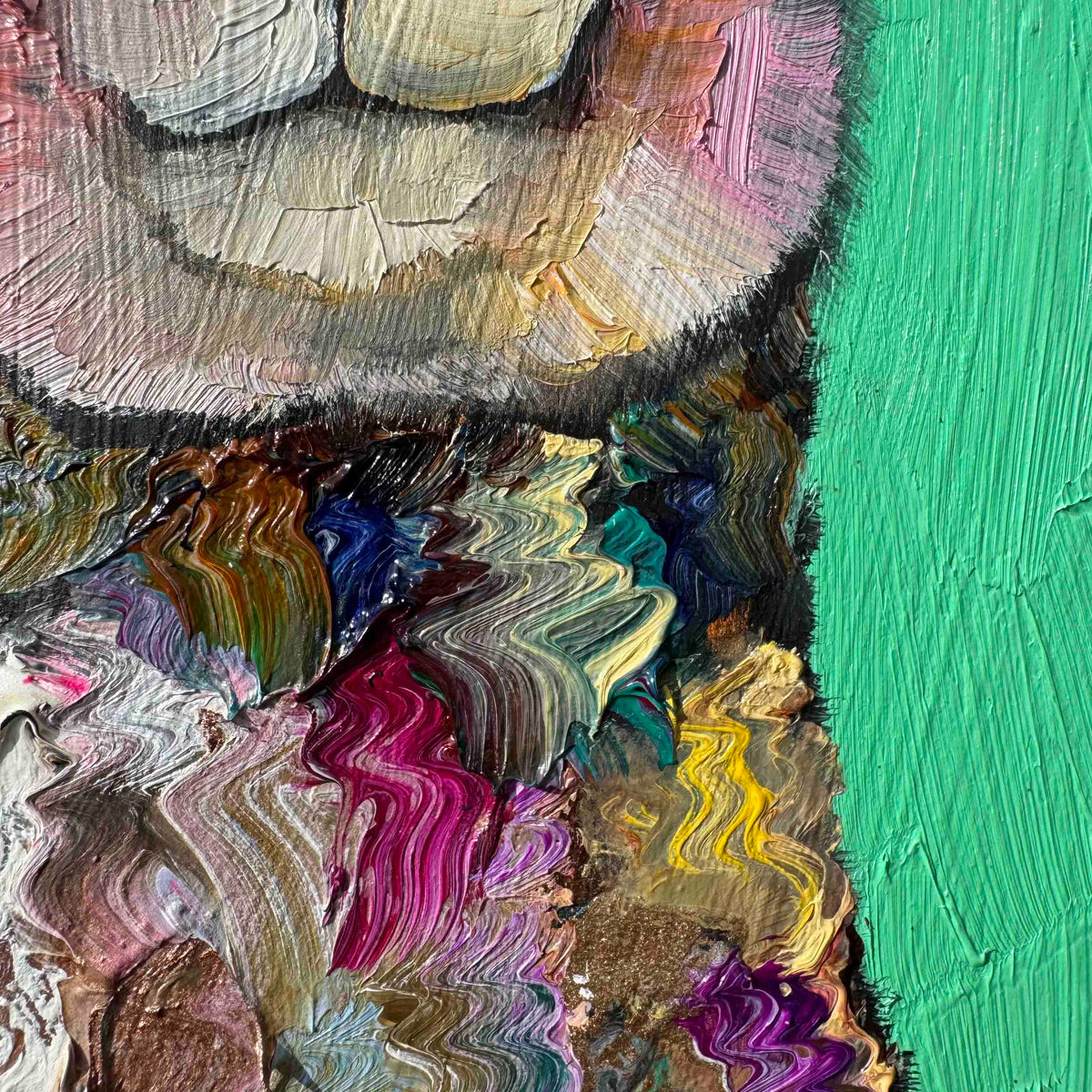 Happy - 6x12" - Oil Painting