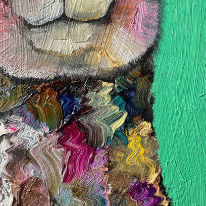 Happy - 6x12" - Oil Painting