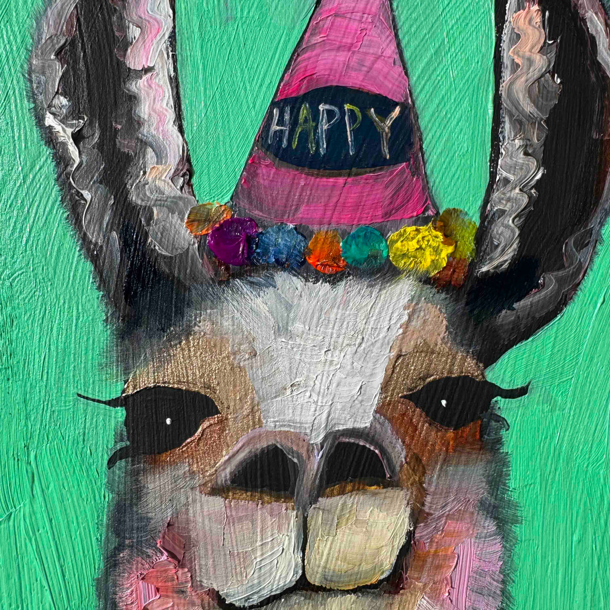 Happy - 6x12" - Oil Painting