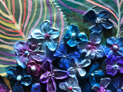 Hydrangeas 48x48" - Oil Painting