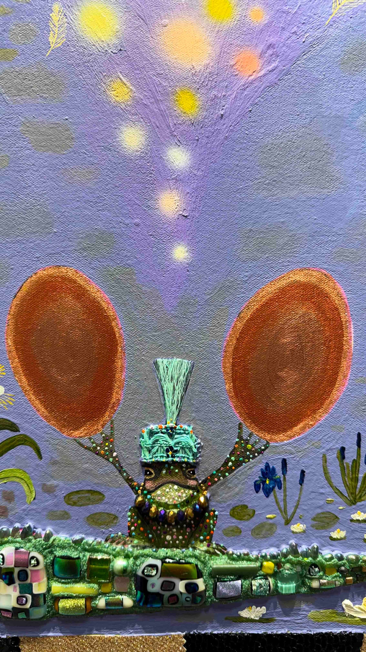 Lily Pad Parade - 72x48" - Oil Painting