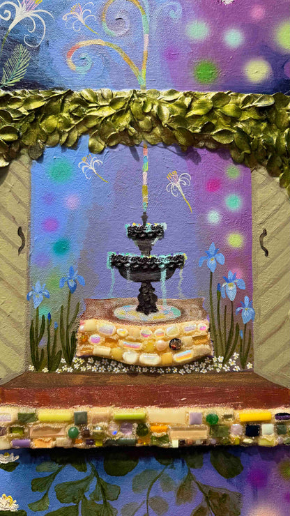 Lily Pad Parade - 72x48" - Oil Painting