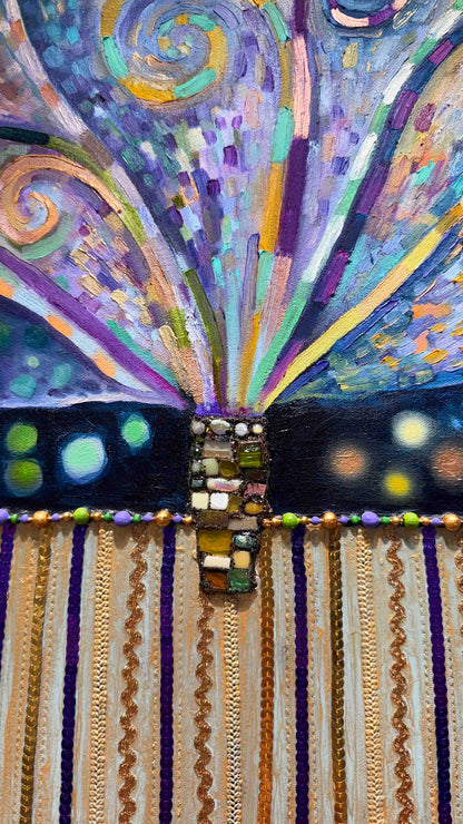 Lily Pad Parade - 72x48" - Oil Painting