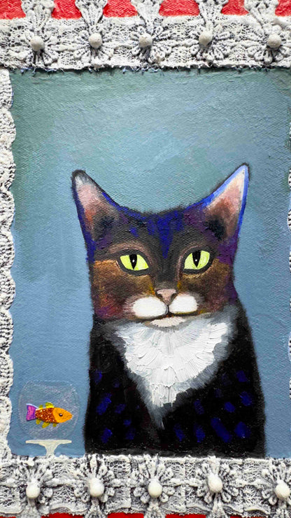 Morning Glories 48x48" - Oil Painting