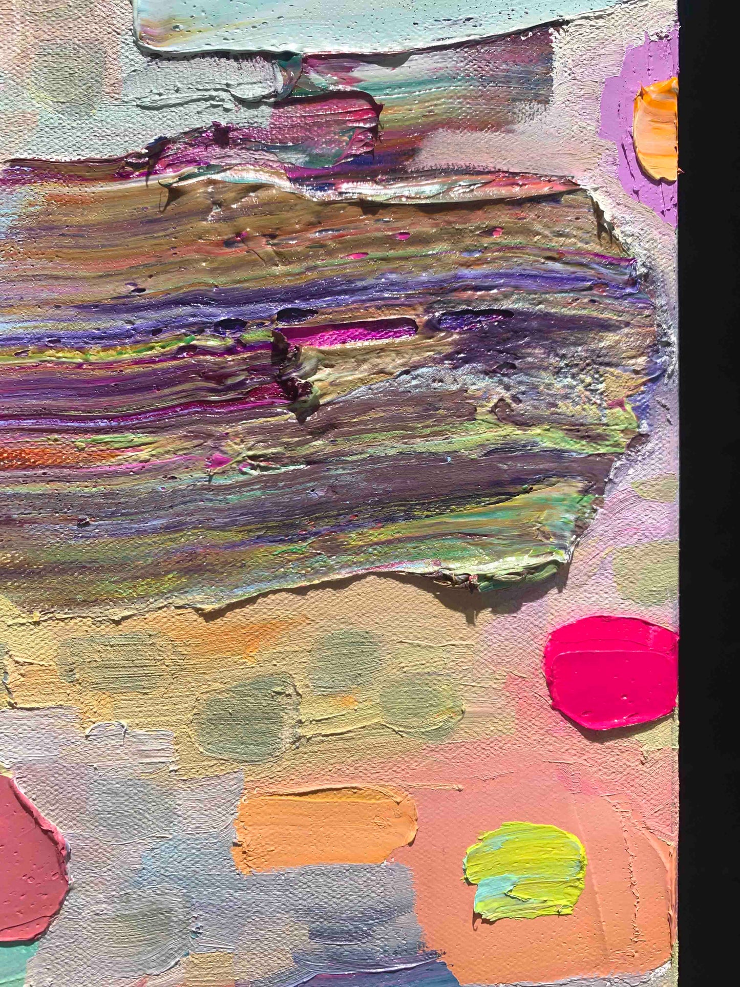 Paths 30 x 30" - Oil Painting