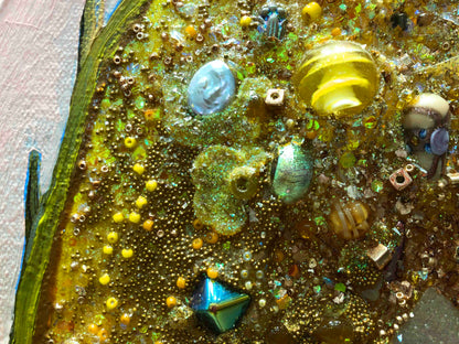 Pineapples 48 x 48" - Oil Painting