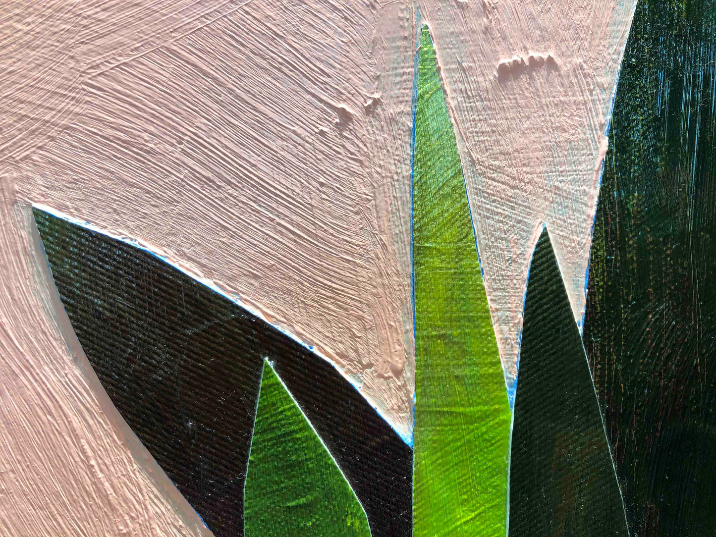 Pineapples 48 x 48" - Oil Painting