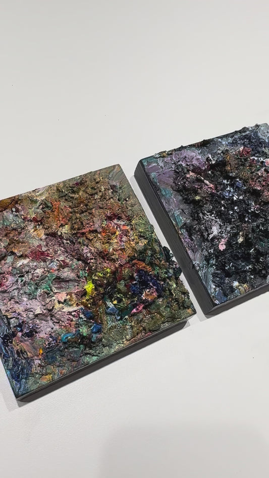 Bubble Gum - 4x4" - Oil Painting