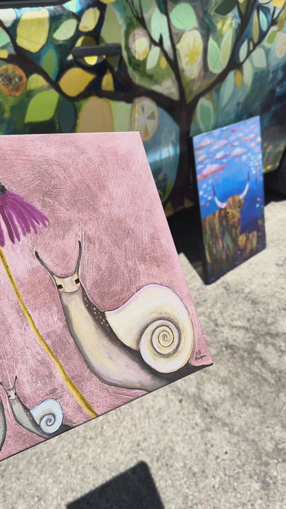 Snail Shells - Canvas Print